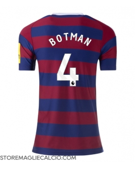 Newcastle United Sven Botman #4 Maglia Gara Terza Repliche 2024-25 Donna Maniche Corte